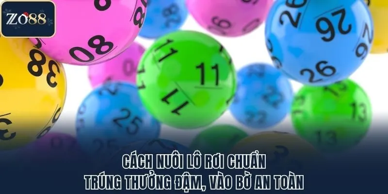 Cách Nuôi Lô Rơi Chuẩn Trúng Thưởng Đậm, Vào Bờ An Toàn