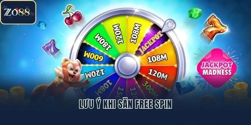 Lưu ý khi săn free spin